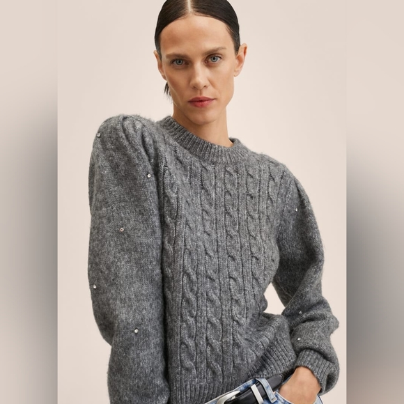 MANGO Strass sweater - Picture 4 of 6